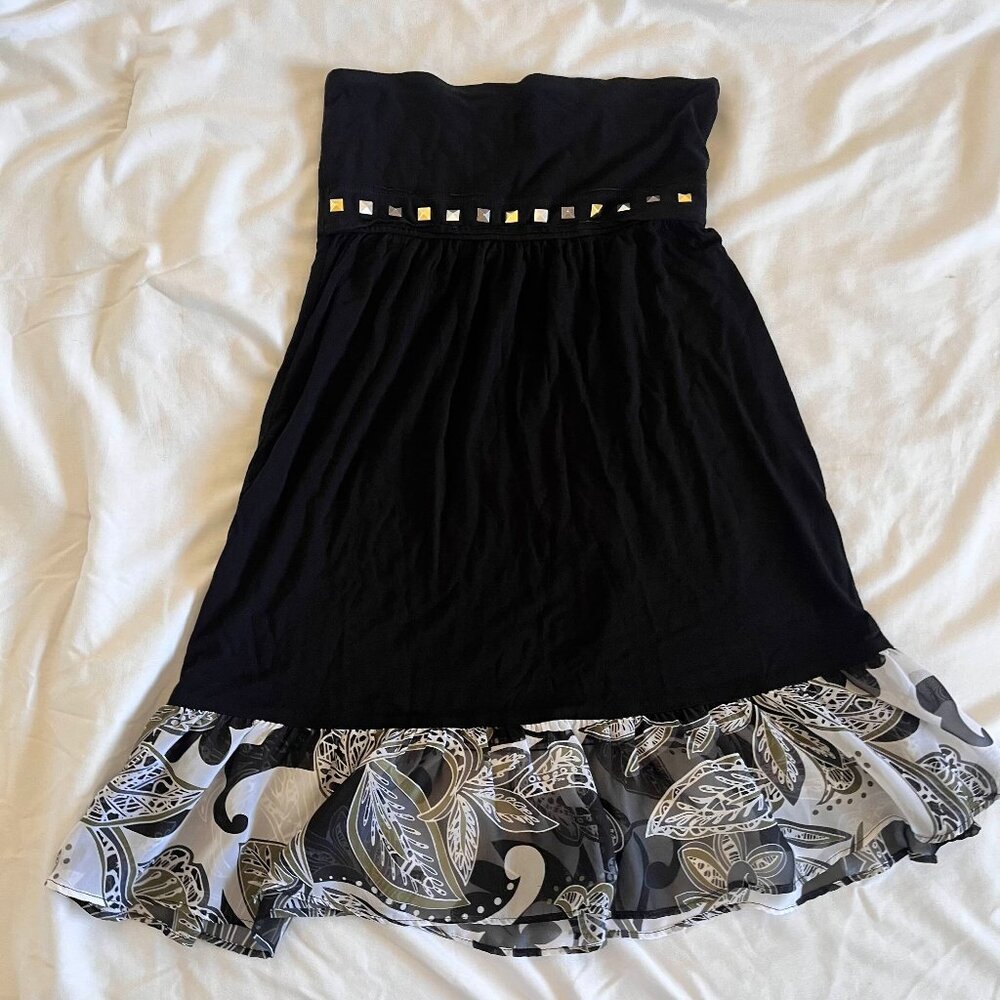 Becca- Strapless Mini Sundress